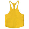 Solid Color Y-Back Stringer Tank Tops