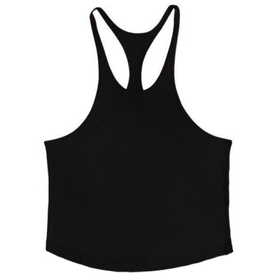 Solid Color Y-Back Stringer Tank Tops