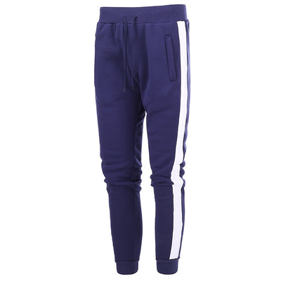 Casual Jogger Pants Skinny Sweatpants with Side Stripe