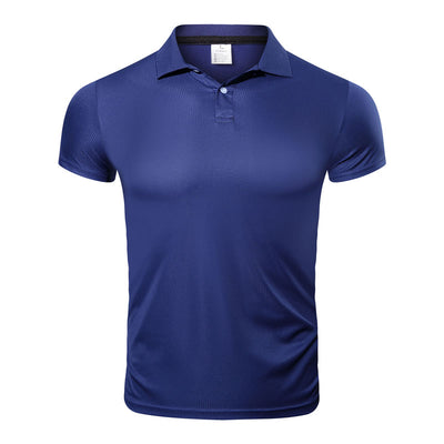 Short Sleeves Collared Polo Gym T-Shirts