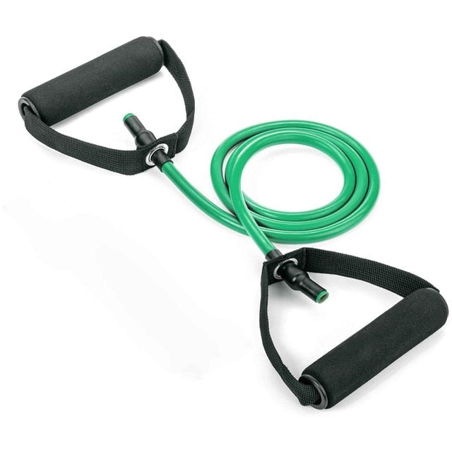 120cm Elasticated Resistance Bands with Anchors