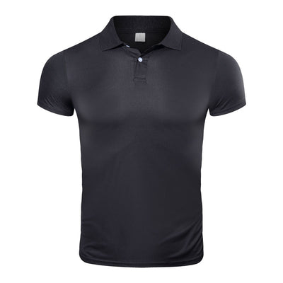 Short Sleeves Collared Polo Gym T-Shirts