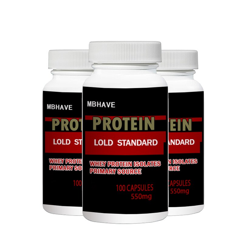 Protein Capsules for Energy and Metabolism Support