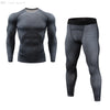 Compression Tracksuit Set for Fitness MMA