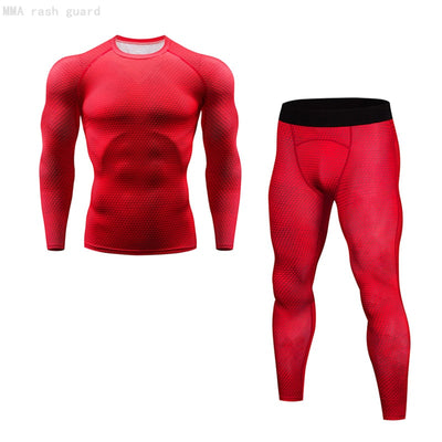 Compression Tracksuit Set for Fitness MMA