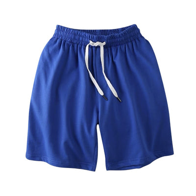 Casual Loose Fit Drawstrings Gym Shorts