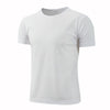 Quick Drying Solid Color Round Neck T-Shirts