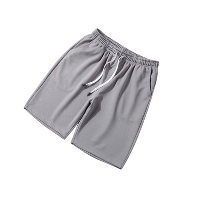 Casual Loose Fit Drawstrings Gym Shorts