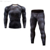 Compression Tracksuit Set for Fitness MMA