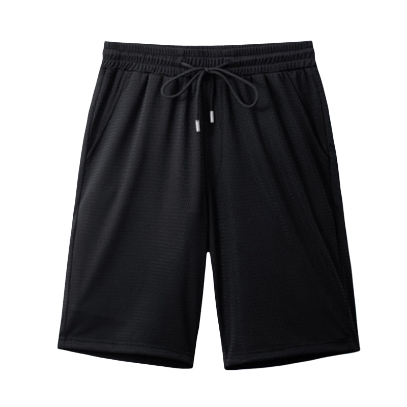 Casual Loose Fit Drawstrings Gym Shorts